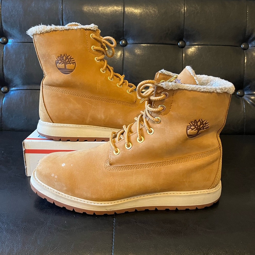 Timberland Richmond Ridge 6” Waterproof Boots Wheat Nubuck‎ Men’s Sz 10.5